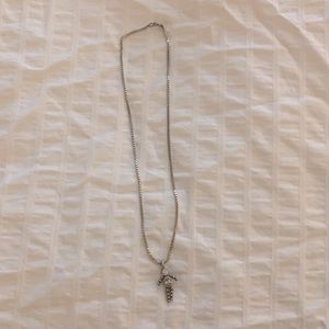 Beaded person necklace